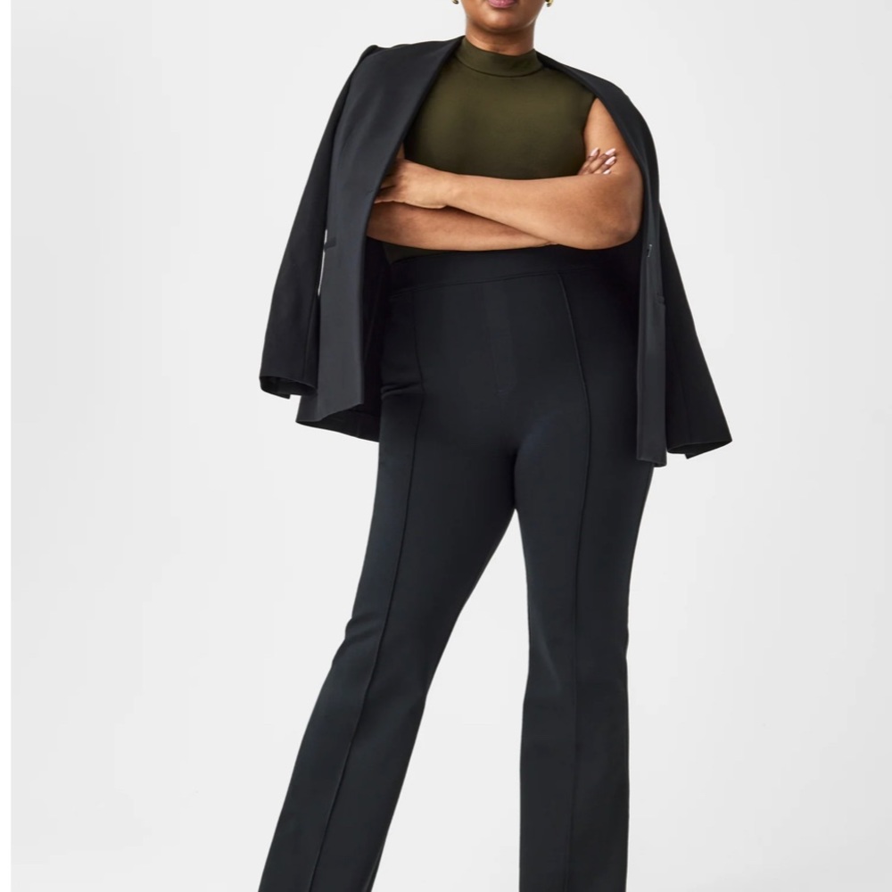 SPANX The Perfect Pant, Hi-Rise Flare XLP Black